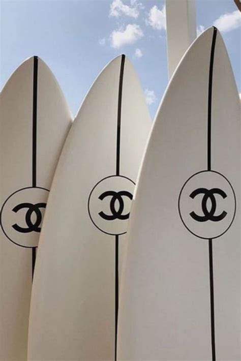 chanel surfboard decor|Chanel surfboard sweatshirt.